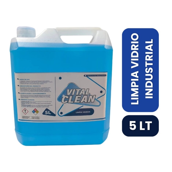 LIMPIA VIDRIO INDUSTRIAL 5L