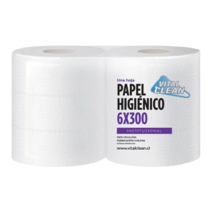 PAPEL HIGIÉNICO INSTITUCIONAL 6X300